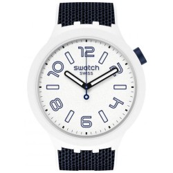 Orologio Swatch Big Bold Deep Snow SO27W102