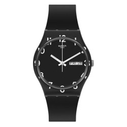 Orologio Unisex Swatch Gent Over Black GB757