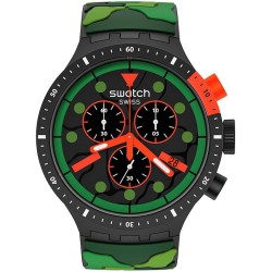 Orologio Swatch Big Bold Chrono Escapejungle SB02B409