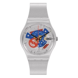 Orologio Swatch Gent Take Me To The Moon NASA GZ355