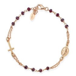 Bracciale Amen Rosari in argento con cristalli BRORA3
