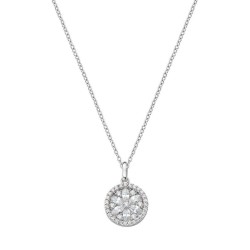 Collana Donna Amen Fiore della Vita CLFLBBZ1