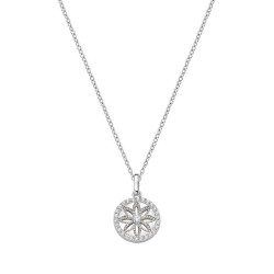 Collana Donna Amen Fiore della Vita CLFLBBZ3