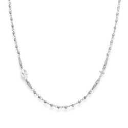 Collana Rosario Amen in argento CROB3