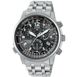 Orologio Uomo Citizen Radiocontrollato Crono Pilot Titanio AS4050-51E