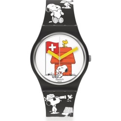 Orologio Swatch Peanuts Grande Bracchetto Snoopy SO28Z107