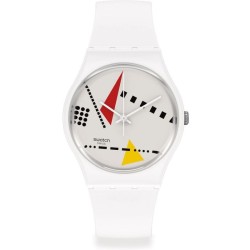 Orologio Unisex Swatch Gent Whi_Mem M SO31W106
