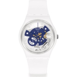 Orologio Unisex Swatch Gent Time To Blue Small SO31W103