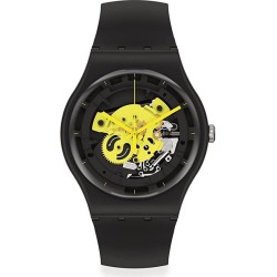 Orologio Unisex Swatch New Gent Time To Yellow Big SO32B111