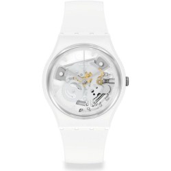 Orologio Unisex Swatch Gent Spot Time White SO31W102