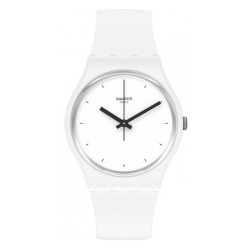 Orologio Unisex Swatch Gent Think Time White SO31W100