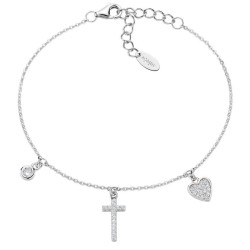 Bracciale Donna Amen Prega, Ama BRCRCUBBZ