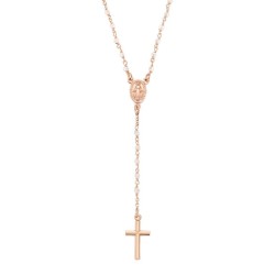Collana Amen Rosari in argento con cristalli donna CRO10RBI4