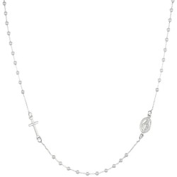 Collana Rosario Amen in argento CROB25