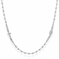 Collana Rosario Amen in argento con zirconi CROBZ3