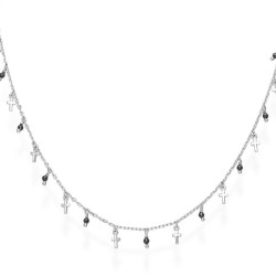 Collana Donna Amen Candy Charm CLMICRBN