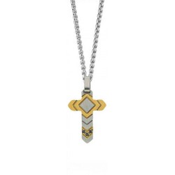 Collana Uomo Boccadamo Man AGR230 Croce