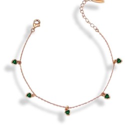 Bracciale Donna Boccadamo Gaya GBR058RP Cuori