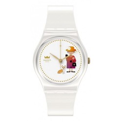 Orologio Swatch How Majestic Regina Elisabetta II GZ711