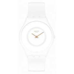 Orologio Unisex Swatch Skin Classic Tick Different Blanca SS09W100