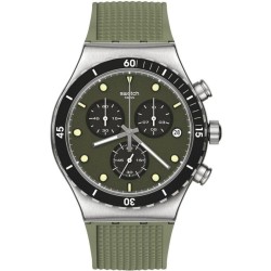 Orologio Uomo Swatch Irony Chrono Back In Khaki YVS488 Cronografo