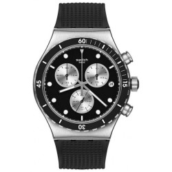 Orologio Uomo Swatch Irony Chrono Dark Irony YVS487 Cronografo