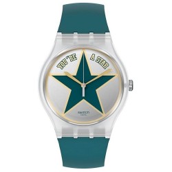 Orologio Uomo Swatch New Gent Star Dad SO29Z119
