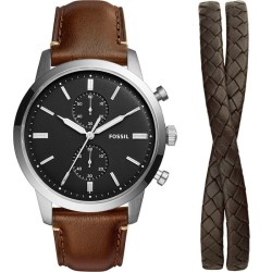 Orologio Fossil Uomo Townsman FS5967SET Cronografo Quartz