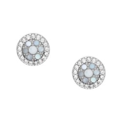 Orecchini Donna Fossil Sterling Silver JFS00518040 Madreperla