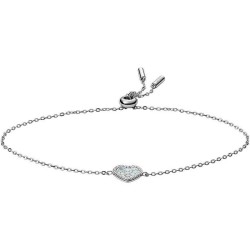 Bracciale Donna Fossil Sterling Silver JFS00569040 Cuore Madreperla