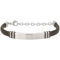 Bracciale Uomo Breil Leather Twine TJ3358
