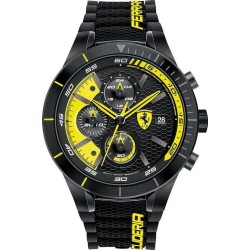 Orologio Uomo Scuderia Ferrari Red Rev Evo Chrono 0830261