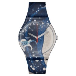 Orologio Swatch The Great Wave by Hokusai & Astrolabe SUOZ351