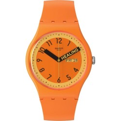 Orologio Unisex Swatch New Gent Proudly Orange SO29O700