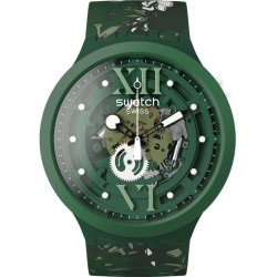 Orologio Swatch Big Bold Camoflower Green SB05G104