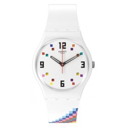 Orologio Unisex Swatch Gent Merry-Go-Round Squares SO28W700