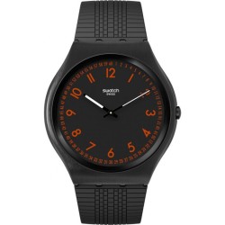 Orologio Uomo Swatch Skin Irony Brushed Red SS07B106