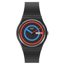 Orologio Unisex Swatch Gent Circling Black SO28B706