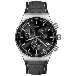 Orologio Uomo Swatch Irony Chrono Carbonium Dream YVS495 Cronografo