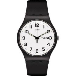 Orologio Unisex Swatch New Gent Twice Again SO29B703