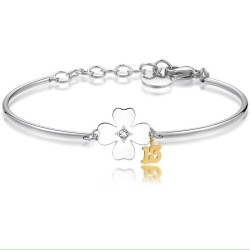 Bracciale Donna Brosway Chakra BHK316 Quadrifoglio