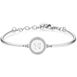 Bracciale Donna Brosway Chakra Lettera N BHK137